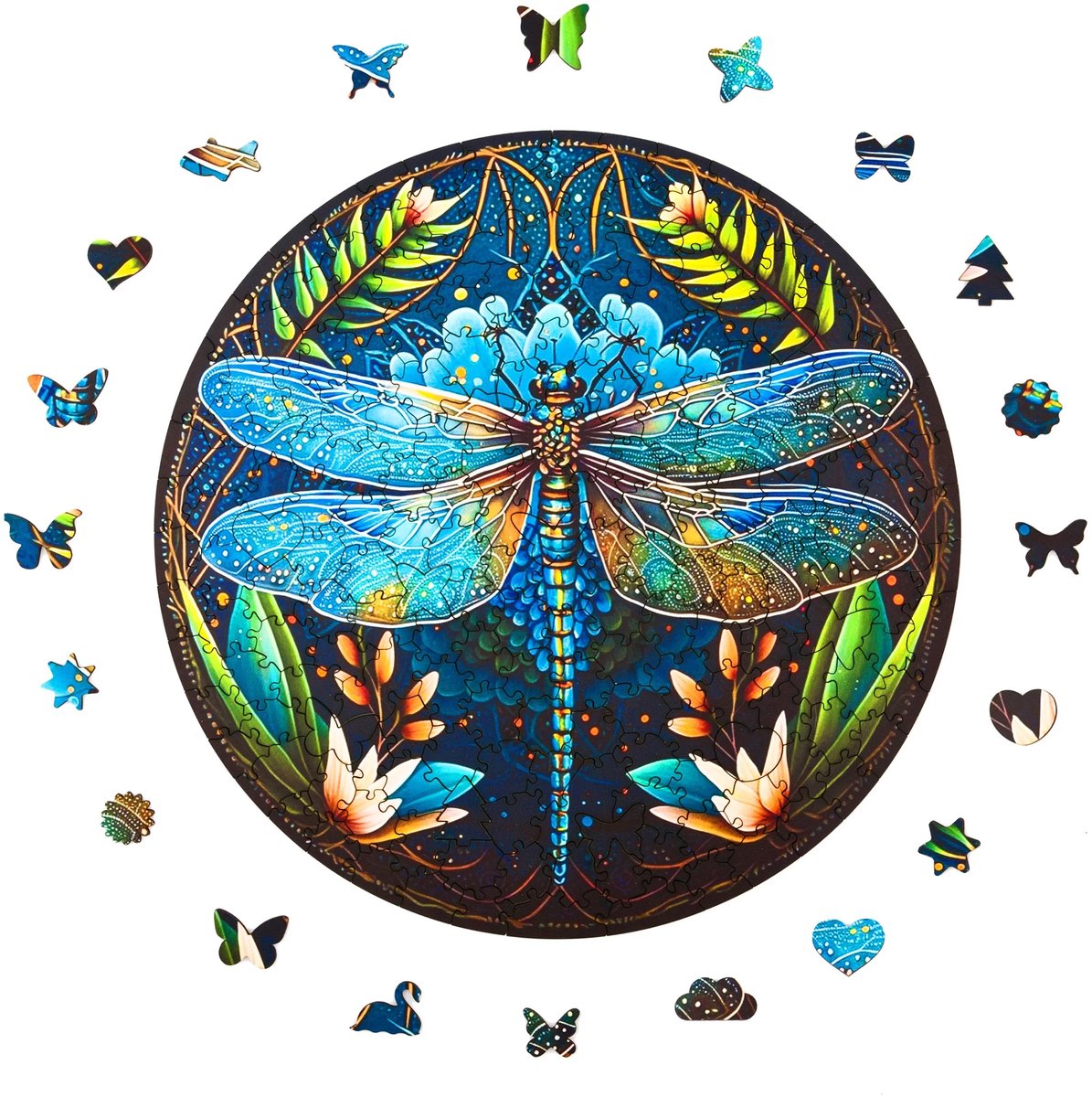 Milliwood Houten Puzzel Libel - 3D puzzel voor volwassenen & kinderen - PH677