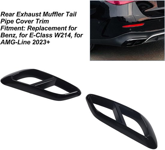 Front Spoiler Lippe Stoßstange Für Mercedes Benz E-Klasse W214 AMG-Line