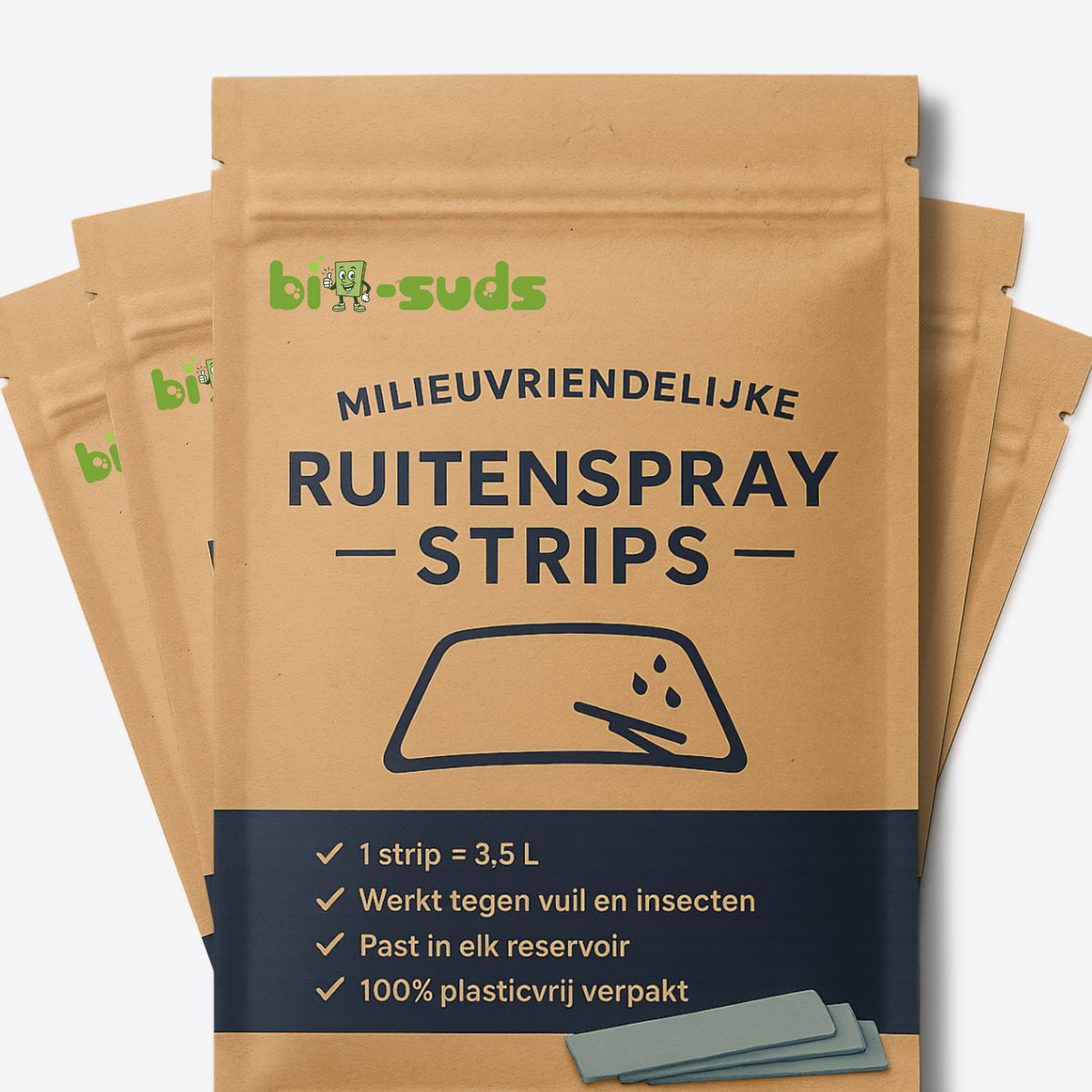 Bio-Suds® - 17.5 Liter - Ruitensproeiervloeistof - Ruitenwisservloeistof - Ruitenvloeistof
