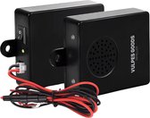 Vulpes Goods® Verjager - Marterverjager Auto 12V - Muizenverjager - Ongedierte Verjager met variabel Ultrasone & Flitslichten - Steenmarter Verjager - 6in1 - Outdoor - Buiten - PRO Versie