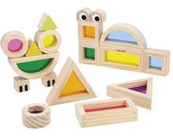 Janod Sensorisch Doorschijnende Blokkenset