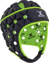 Gilbert Scrumcap Air Zwart/Groen - XS (54cm)