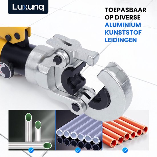 Luxuriq® Perstang - U-set - Krimptang - Perstang Waterleiding
