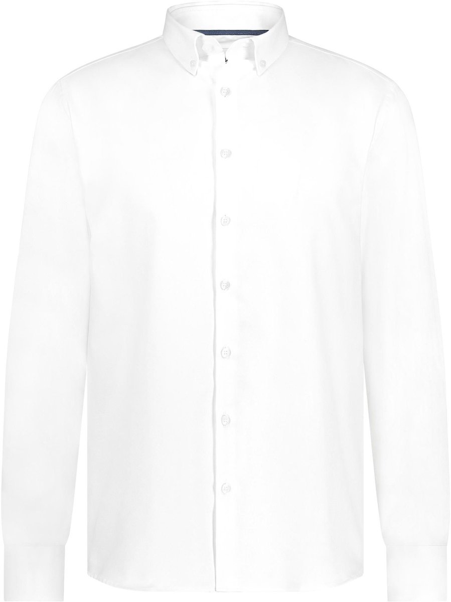 State Of Art Essentials Oxford Overhemd Wit - Maat 4XL - Heren - Overhemden Casual