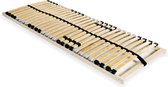 vidaXL - Lattenbodem - met - 28 - latten - 7 - zones - 90x200 - cm