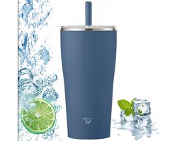 Zojirushi SX-HA72H-AM - Thermosbeker - 720 ml - Granat - Met Rietje