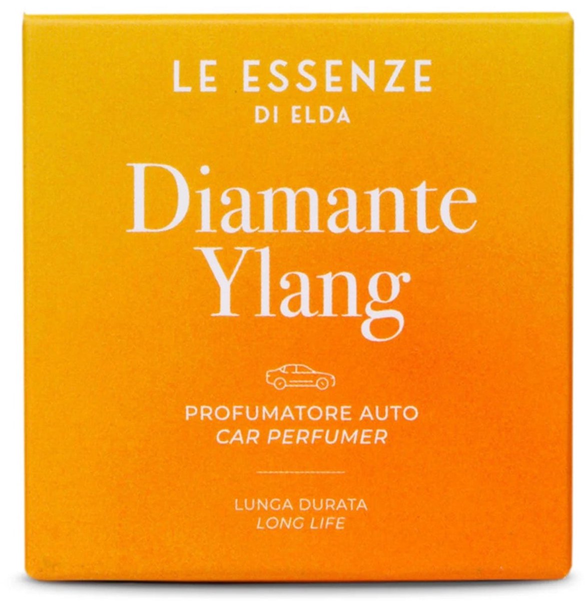 Essenze di Elda Autoparfum Diamante Ylang Ylang - Verfrissende en krachtige geur voor de auto