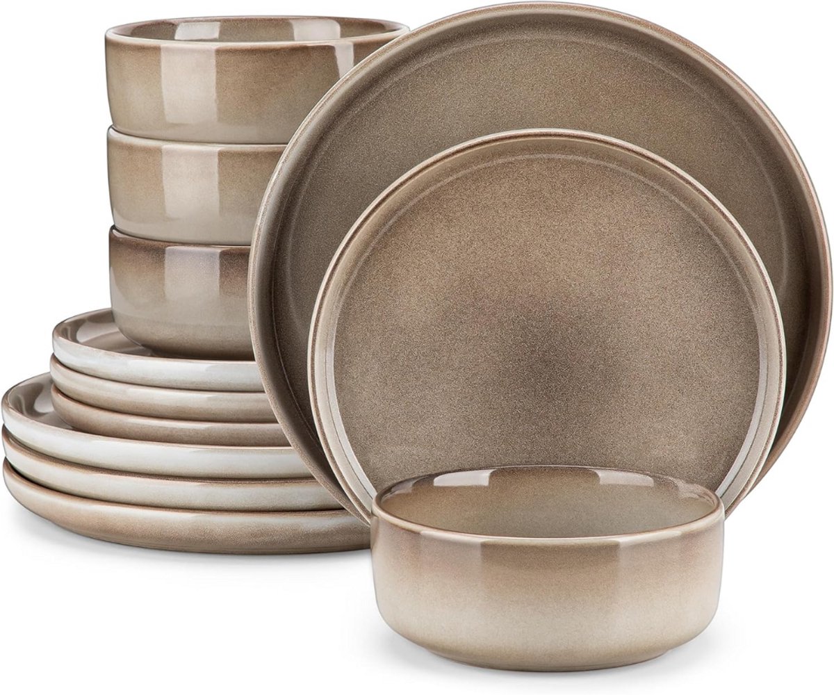 CRLYN® Serviesset 6 Persoons - Serviessets - Bordenset - Chique Bordenset - Porselein