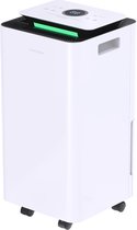 Bol.com Luchtontvochtiger en Luchtreiniger - 12L - HEPA filter - 210W - Wit - Vivid Green aanbieding