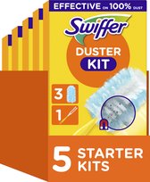 Swiffer Duster Plumeau Kit - 5 x (1 Manche + 3 Recharges)