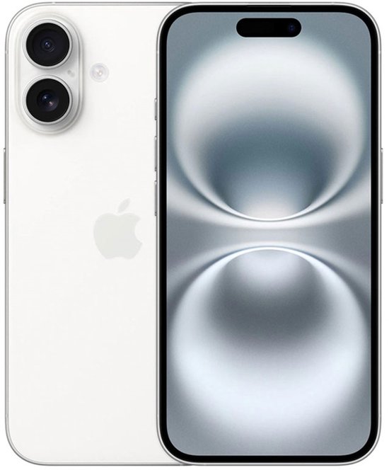 Apple iPhone 16 - 128GB - Wit