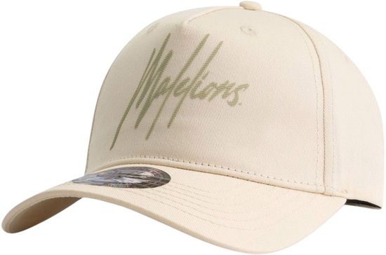 Malelions Striped Signature Logo Cap Heren