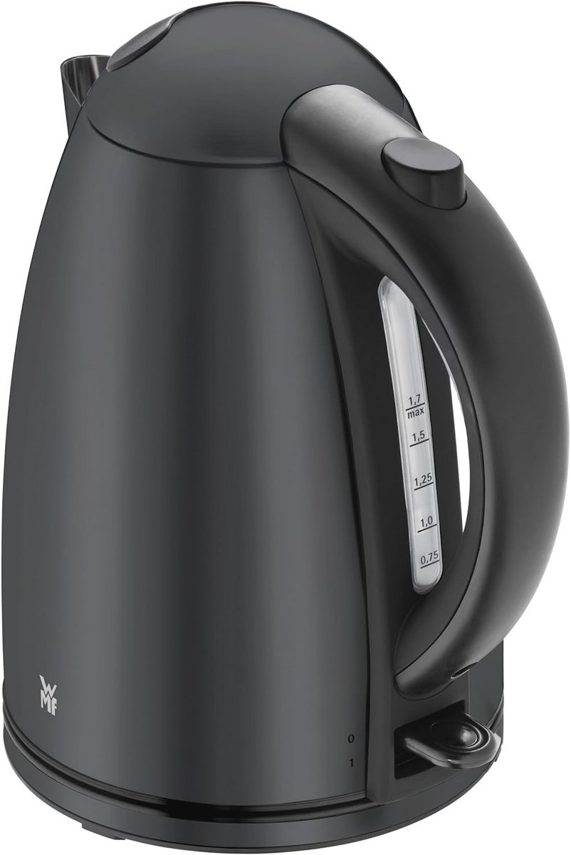 Elegante Elektrische Waterkoker van Roestvrij Staal - 1,7L, 2400W met Kalkfilter en Verlicht Waterniveau Indicator