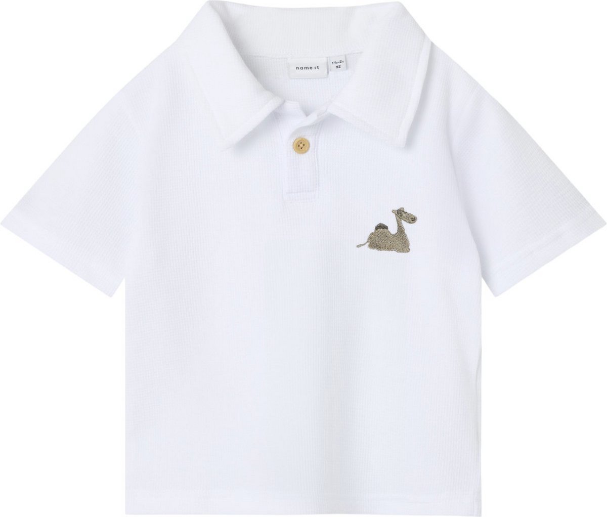 Mini polo JANUS Bright White Regular Fit
