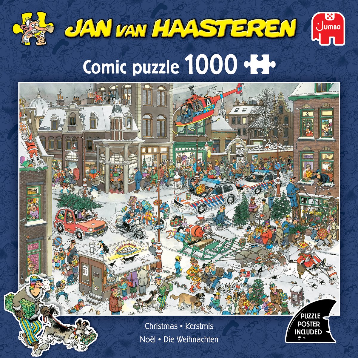 Jan van Haasteren - Kerstmis - 1000 stukjes puzzel - Legpuzzel — afbeelding 10