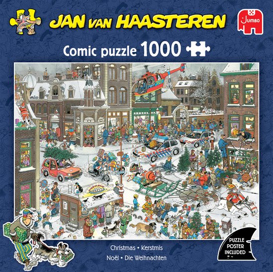 Jan van Haasteren - Kerstmis - 1000 stukjes puzzel - Legpuzzel