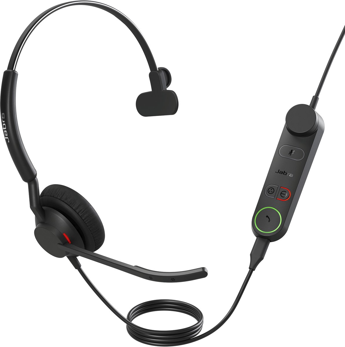 Jabra Engage 50 II Headset Bedraad Hoofdband Kantoor/callcenter USB Type-C / USB Type-A Zwart