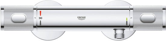 Grohe Robinet de douche thermostatique Precision Feel Chrome 12 cm