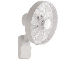 CasaFan AIROS ECO DESIGN WALL WE Wandventilator Wit Met afstandsbediening, Timer
