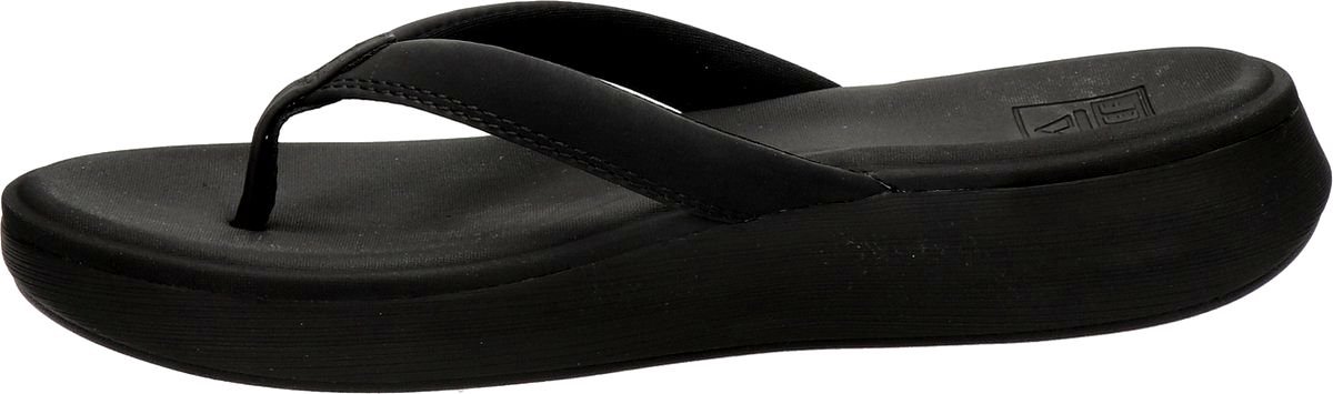 REEF cushion cloud Strandslipper dames Zwart