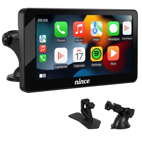 Travli Carplay Scherm - Apple & Android Navigatiesysteem voor in de Auto Travli Carplay Scherm - Apple & Android Navigatiesysteem voor in de Auto