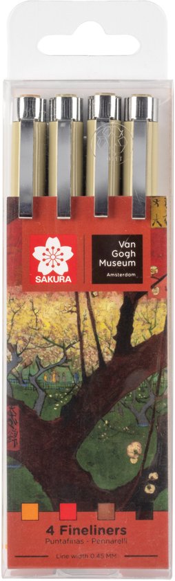Sakura x Van Gogh Museum Pigma Micron Feutres Fineliner