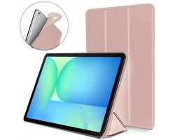ChiGuard Hoesje geschikt voor Samsung Galaxy Tab S10 FE / S10 Lite / S9 FE / S9 Hoesje – Shock Proof Hoesje – Smart Cover - Rose