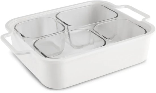 Karaca Basic Collection 36-delig serviesset voor 8 personen | Crème