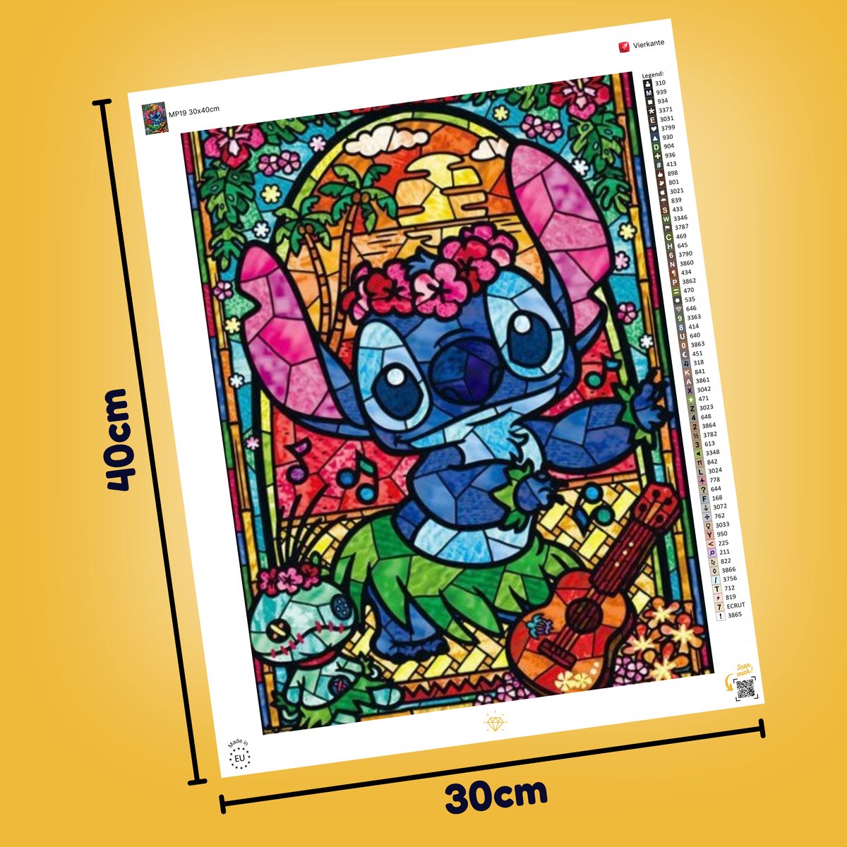 De Hobby Planeet Diamond Painting Disney 30x40cm - Diamond Painting Volwassenen - Kinderen — afbeelding 6