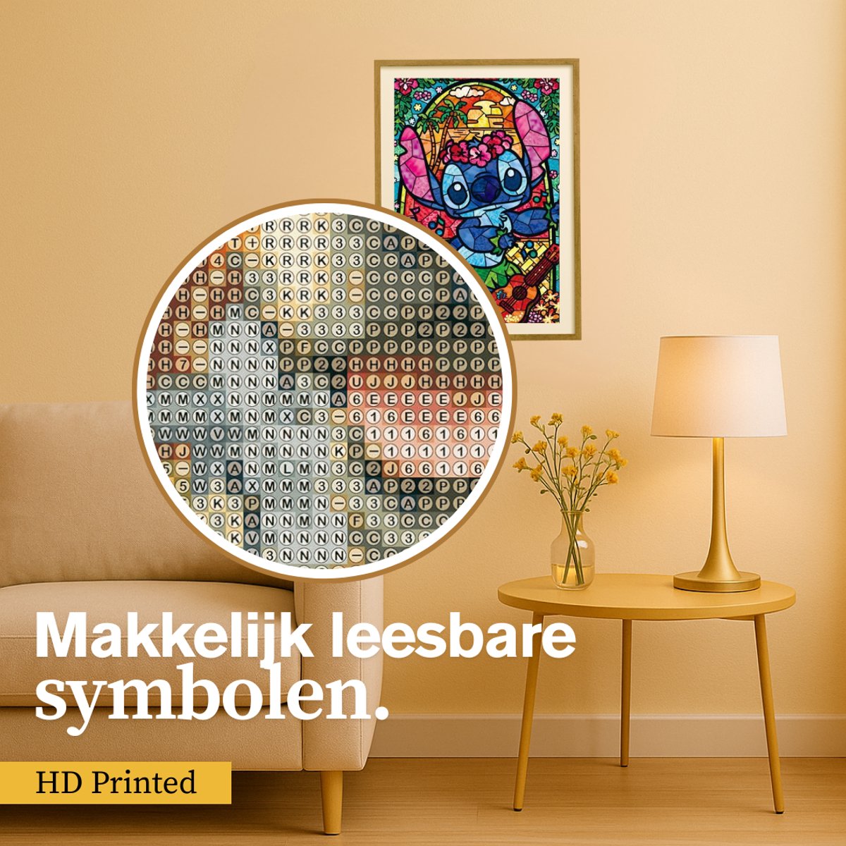 De Hobby Planeet Diamond Painting Disney 30x40cm - Diamond Painting Volwassenen - Kinderen — afbeelding 8