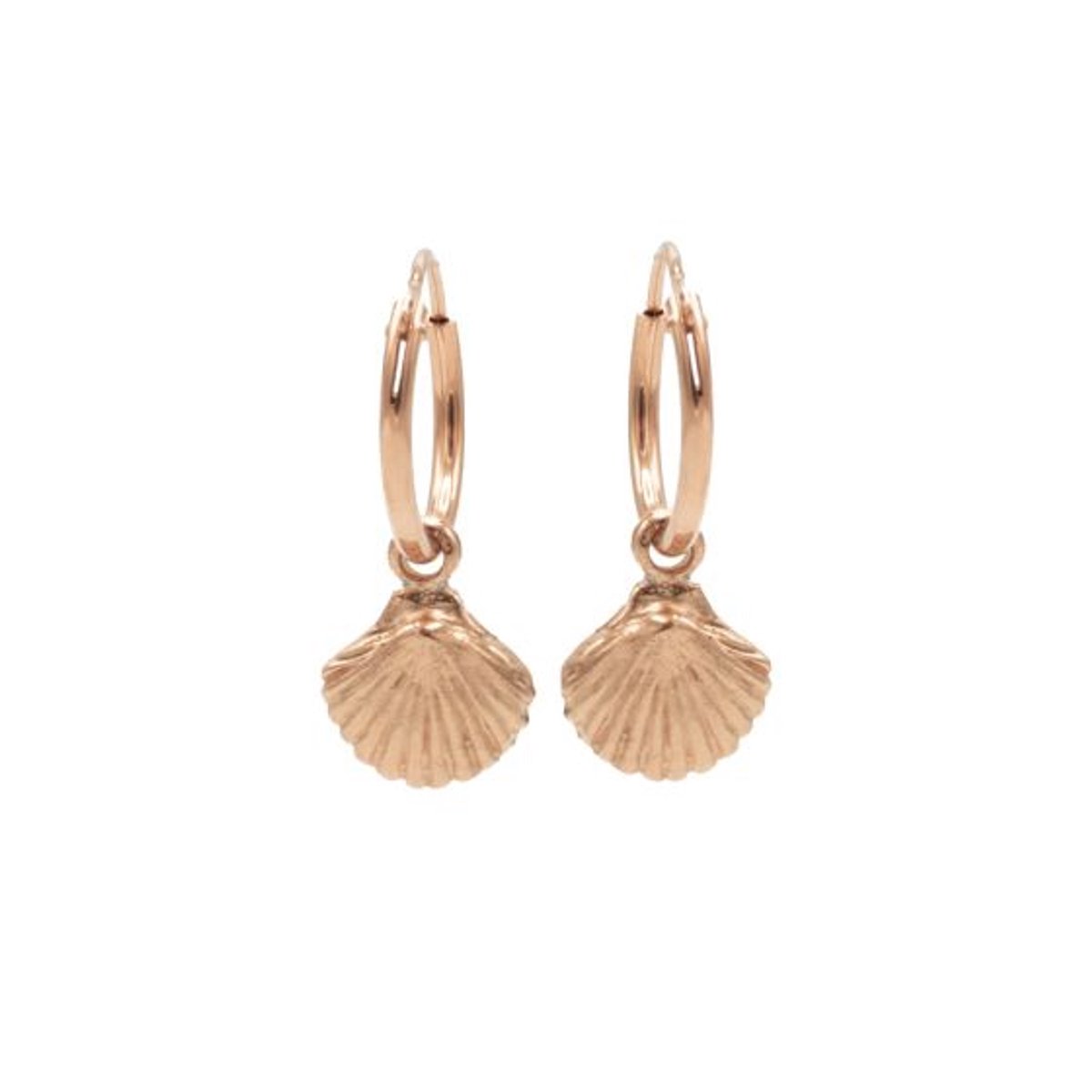 Karma Symbols oorbel shell Rosé-M2262