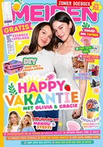 MEIDEN Vakantieboek XXL 2025 - Vakantieboek voor Kinderen - Zomerboek - Doeboek - Vakantie - Puzzels - Tekenen - Posters - Strips - DIY - Invullen - Knippen - Quiz - Speelgoed Meisjes - Cadeau Meisje - Meiden Cadeaus - Meiden Spullen Knutselen