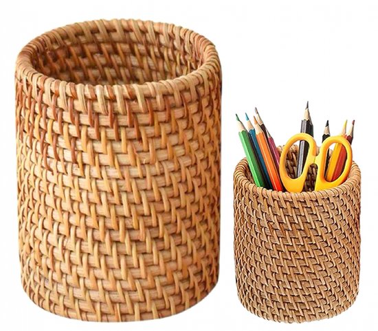 FINGERINSPIRE Houten Pennenbak – Boogvorm, Walnoot, 10x19x2 Cm – Vintage Stijl Voor Bureau En Kantoor