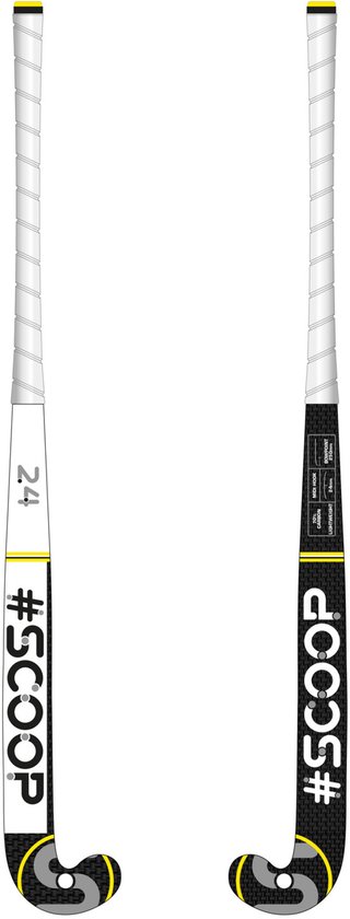 Scoop #50 Hockeystick - Low Bow - 70% Carbon - Hockeystick Senior - Outdoor - 36,5 Inch