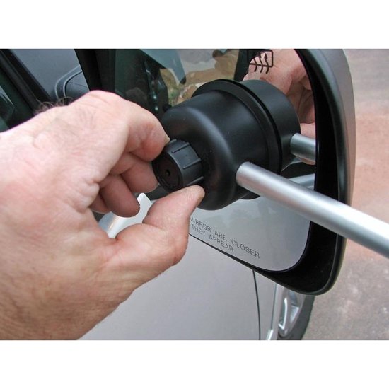 Defa Caravanspiegel Met Zuignap 11 Cm Zwart van Merkloos — afbeelding 5