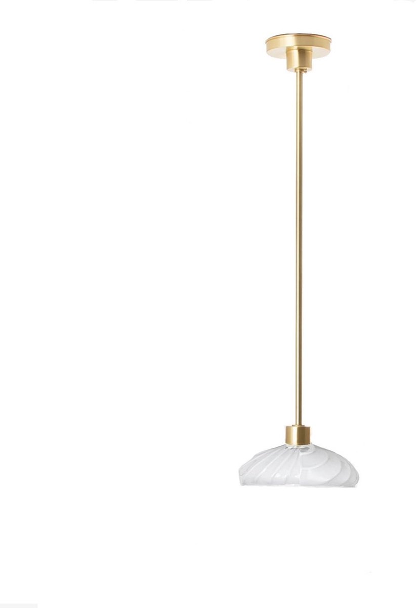Hanglamp Swingbowl 20's Mat Messing - Art Deco Trade