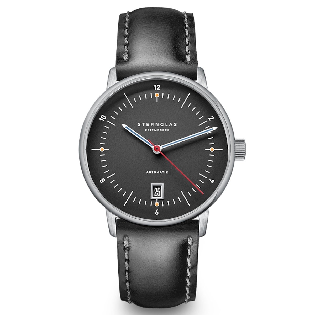 Sternglas Naos Pro Automatic Anthracite S02-NP11-BR02