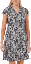 Func Factory dames Jurkje Sandy black print maat 40