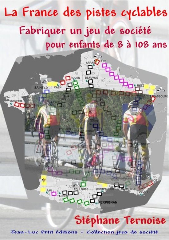 jeux de société - La France des pistes cyclables - cover