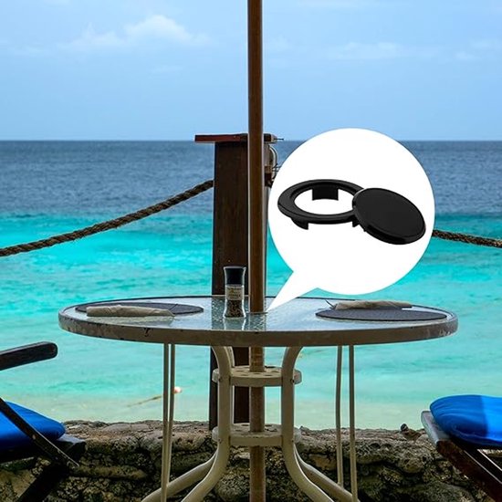 Bolero sicilië ronde gestreepte parasol met een diameter van 2 meter