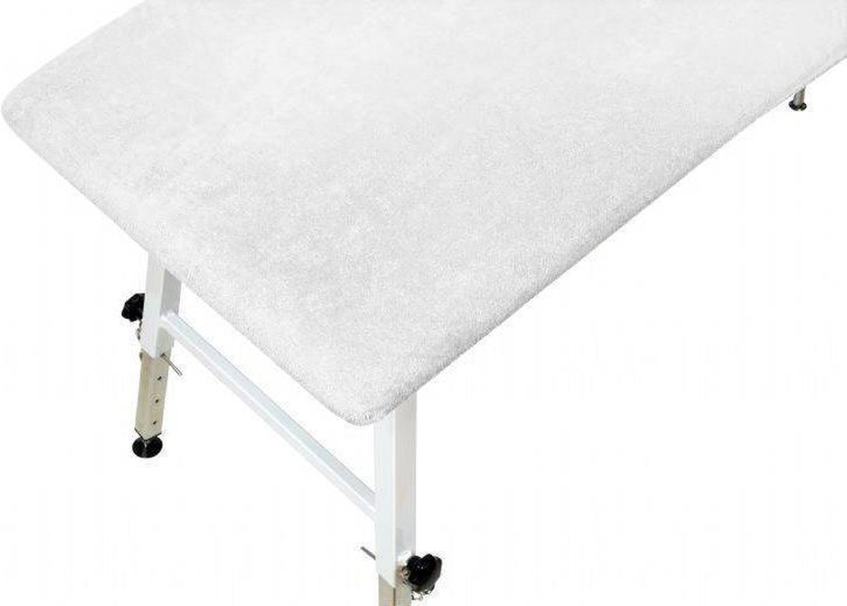 Goedkoopste Badstofhoes voor massagebank Wit