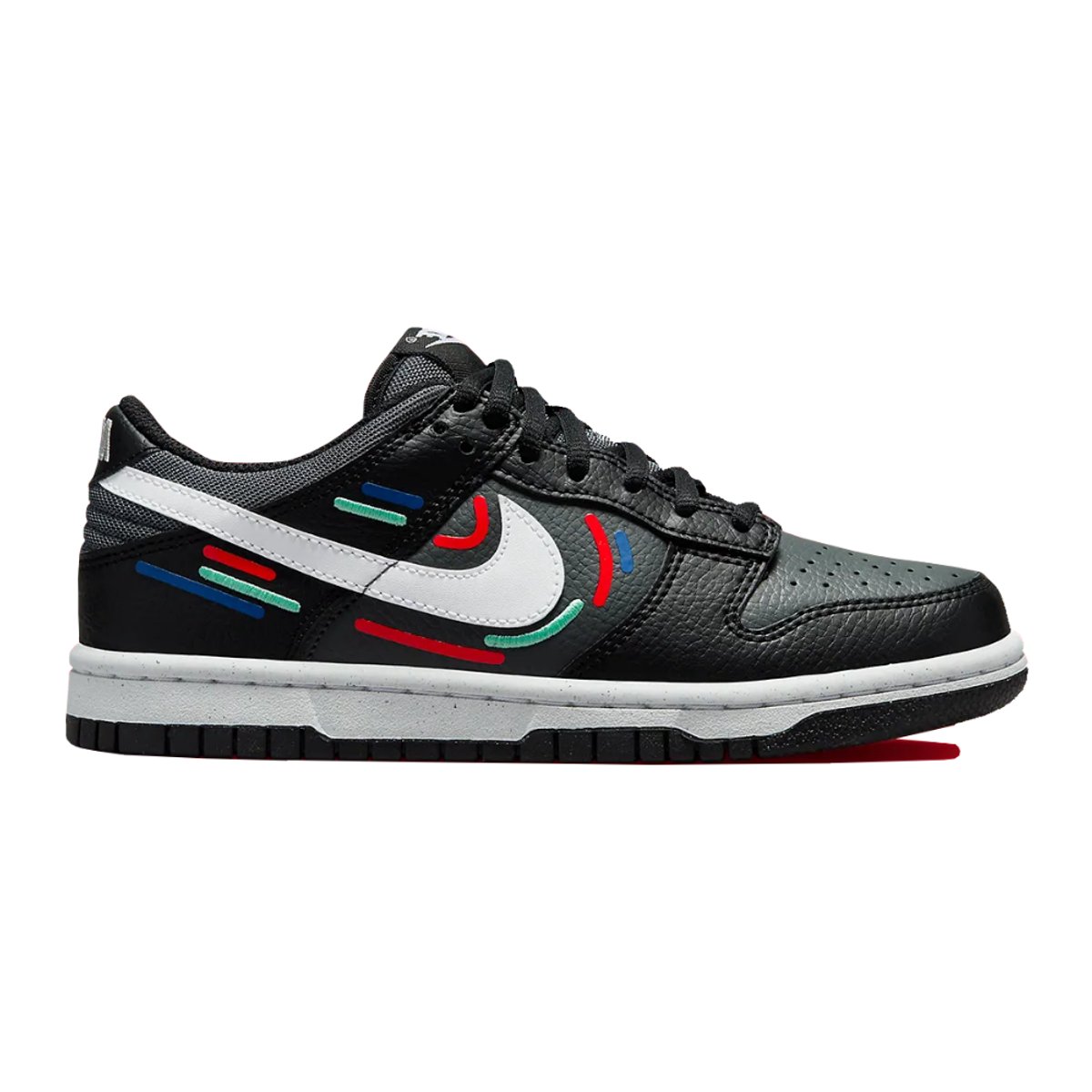 Nike Dunk Low Next Nature Marker Swoosh Sneakers Unisex Zwart