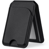 Magnetische Kaarthouder Geschikt Voor iPhone Magsafe - Verstelbare Wallet Card Holder Standaard - Pasjeshouder - voor iPhone 12 / 13 / 14 / 15 / 16 / 17 / PRO / PRO MAX - zwart