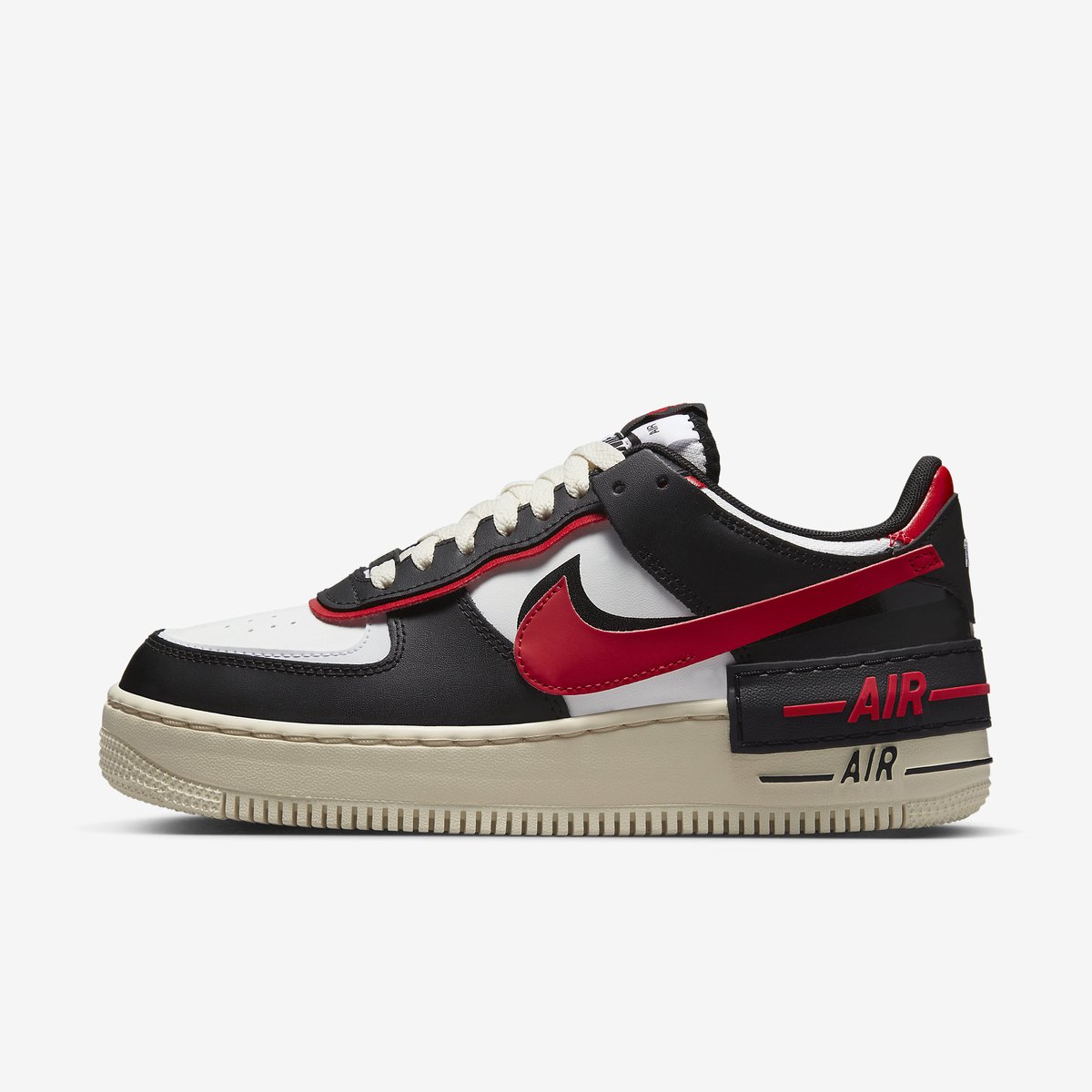 Nike Nike Air Force 1 Shadow “”University “” Sneakers Unisex Zwart