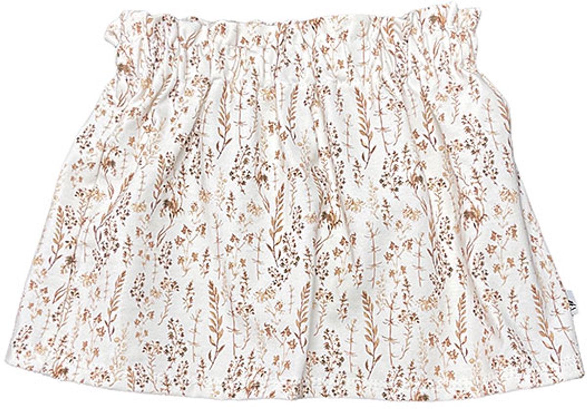 Rokje Dried Flowers - Crème/Bruin - Feathers - Maat 110/116