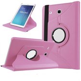 Samsung Galaxy Tab A 9,7 inch SM-T550 Tablet Case met 360 draaistand cover hoesje - Licht Roze