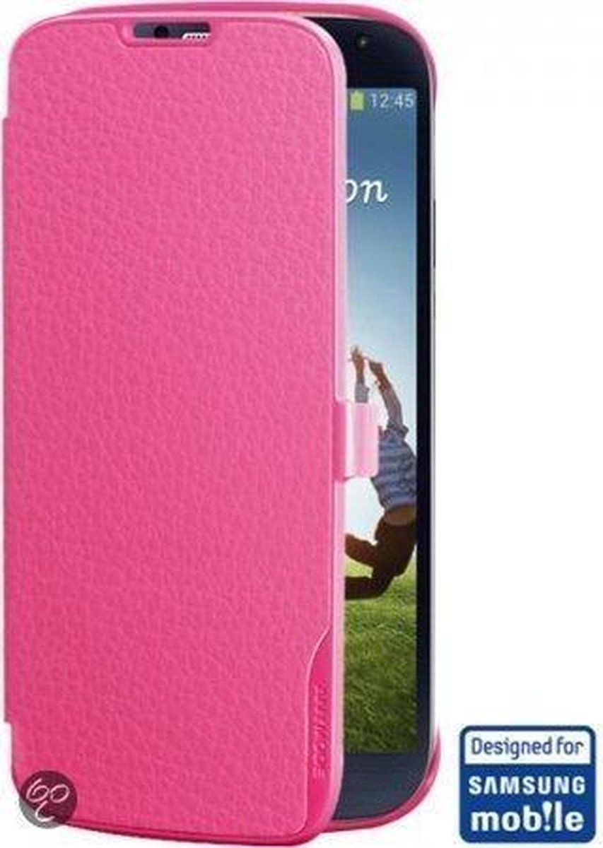 Anymode - Booktype roze hoes - Samsung Galaxy s4 i9500