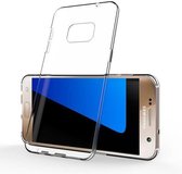 Galaxy S7 crystal clear Hybrid bumper ultra thin silicone hoesje