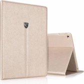 iPad Air 2  XUNDD® Noble Series Slim Luxury PU Leather Case cover cover met Stand en Magnetic Closure Goud