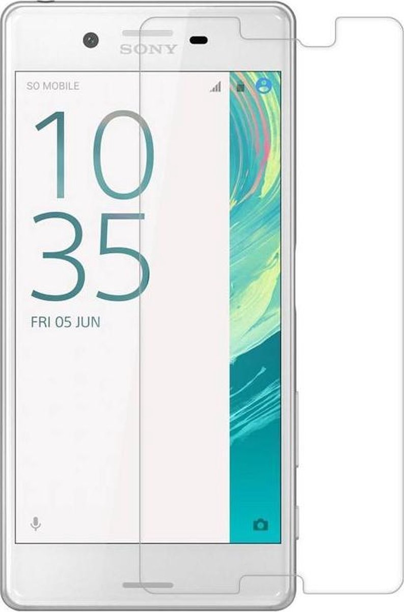 2 Pack - Sony Xperia X glazen Tempered Glass / Screenprotector (0.3mm)